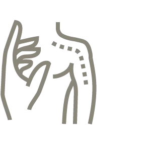 Icon Schulter + Hand